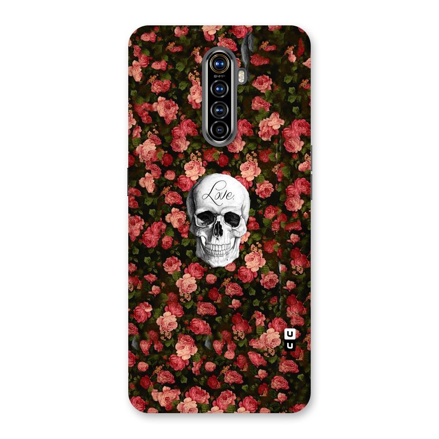 Floral Skull Love Back Case for Realme X2 Pro