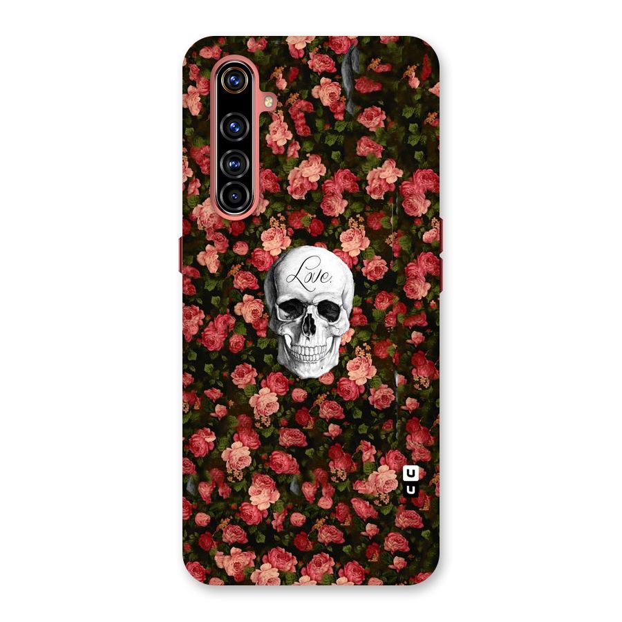 Floral Skull Love Back Case for Realme X50 Pro