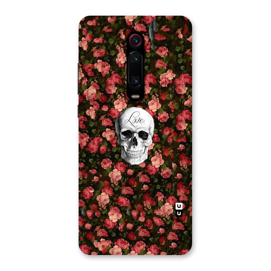 Floral Skull Love Back Case for Redmi K20