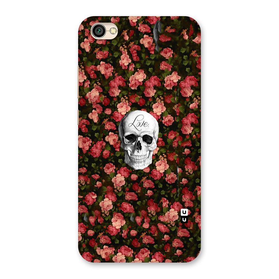 Floral Skull Love Back Case for Redmi Y1 Lite