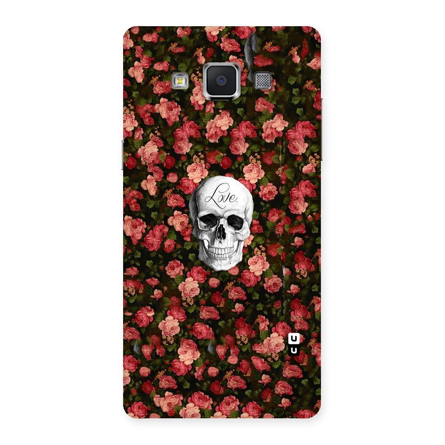 Floral Skull Love Back Case for Samsung Galaxy A5