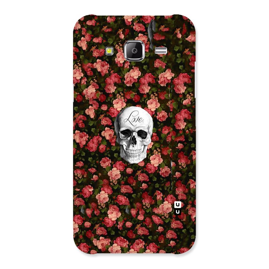 Floral Skull Love Back Case for Samsung Galaxy J2 Prime