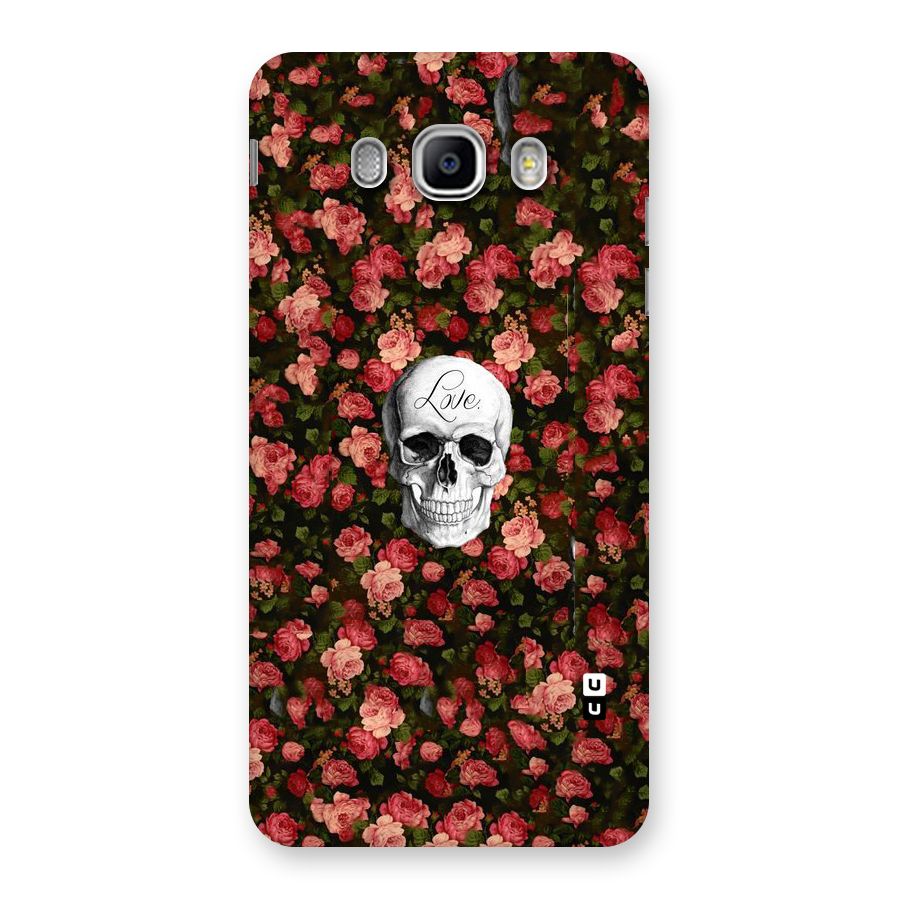 Floral Skull Love Back Case for Samsung Galaxy J5 2016