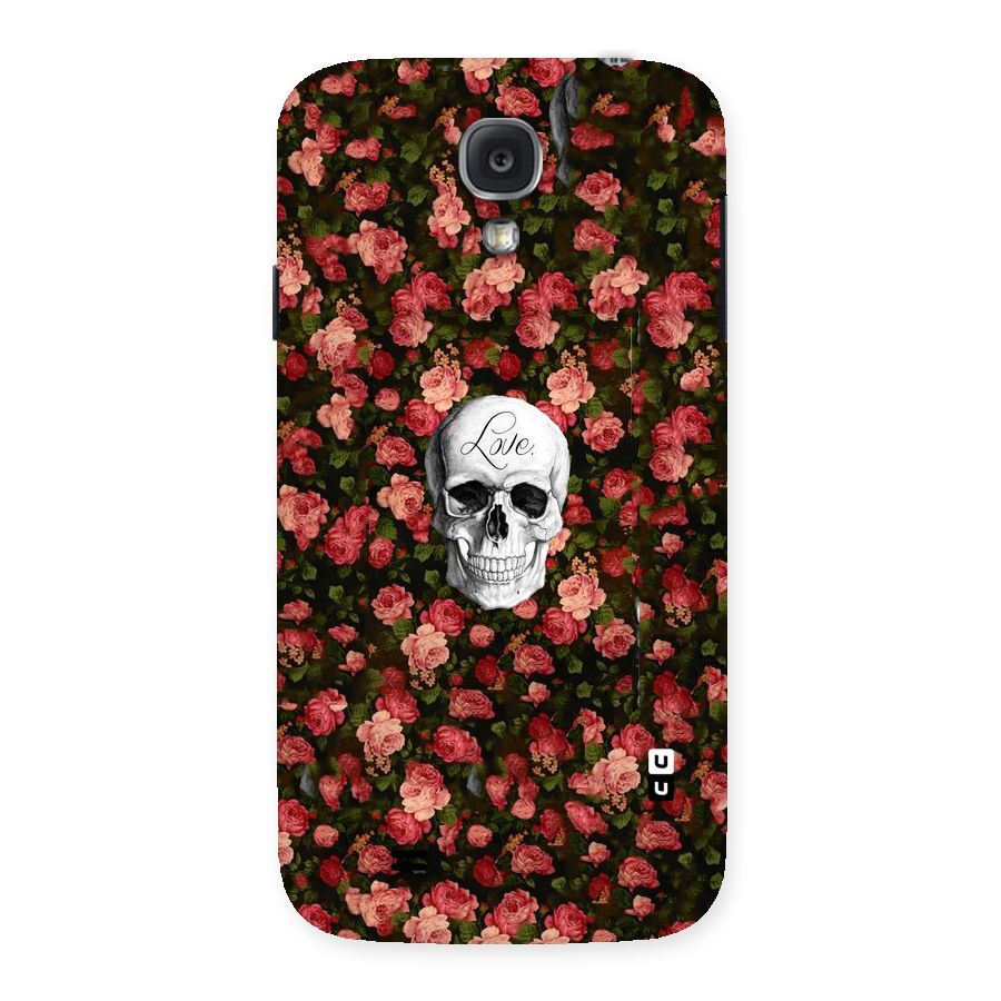 Floral Skull Love Back Case for Samsung Galaxy S4