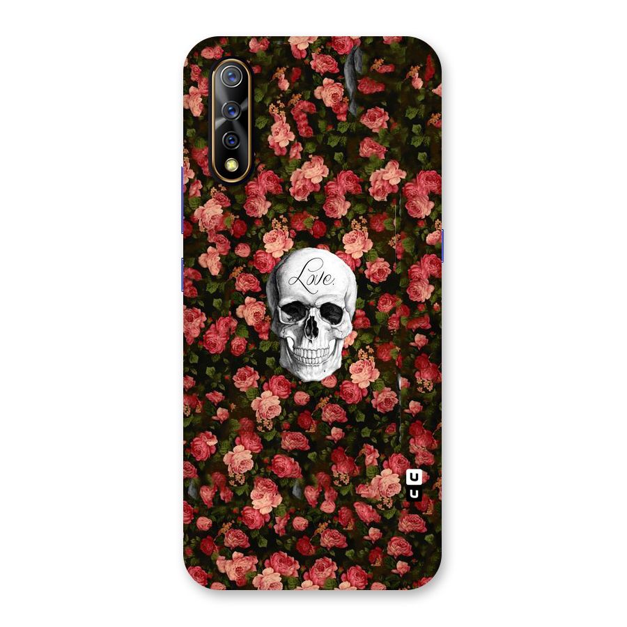 Floral Skull Love Back Case for Vivo S1