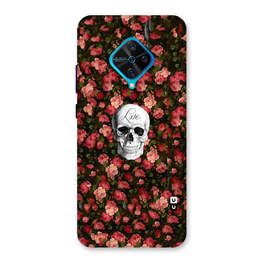 Floral Skull Love Back Case for Vivo S1 Pro