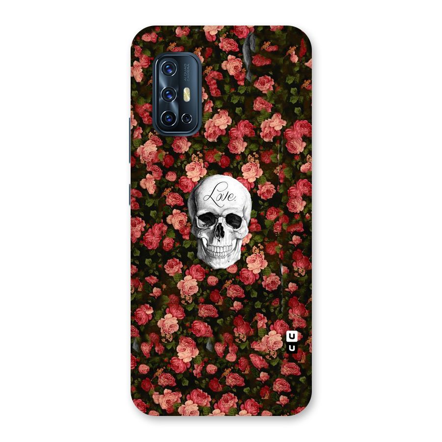 Floral Skull Love Back Case for Vivo V17