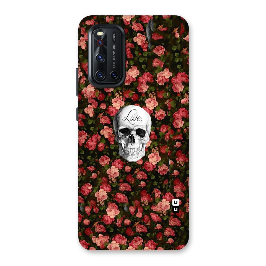 Floral Skull Love Back Case for Vivo V19