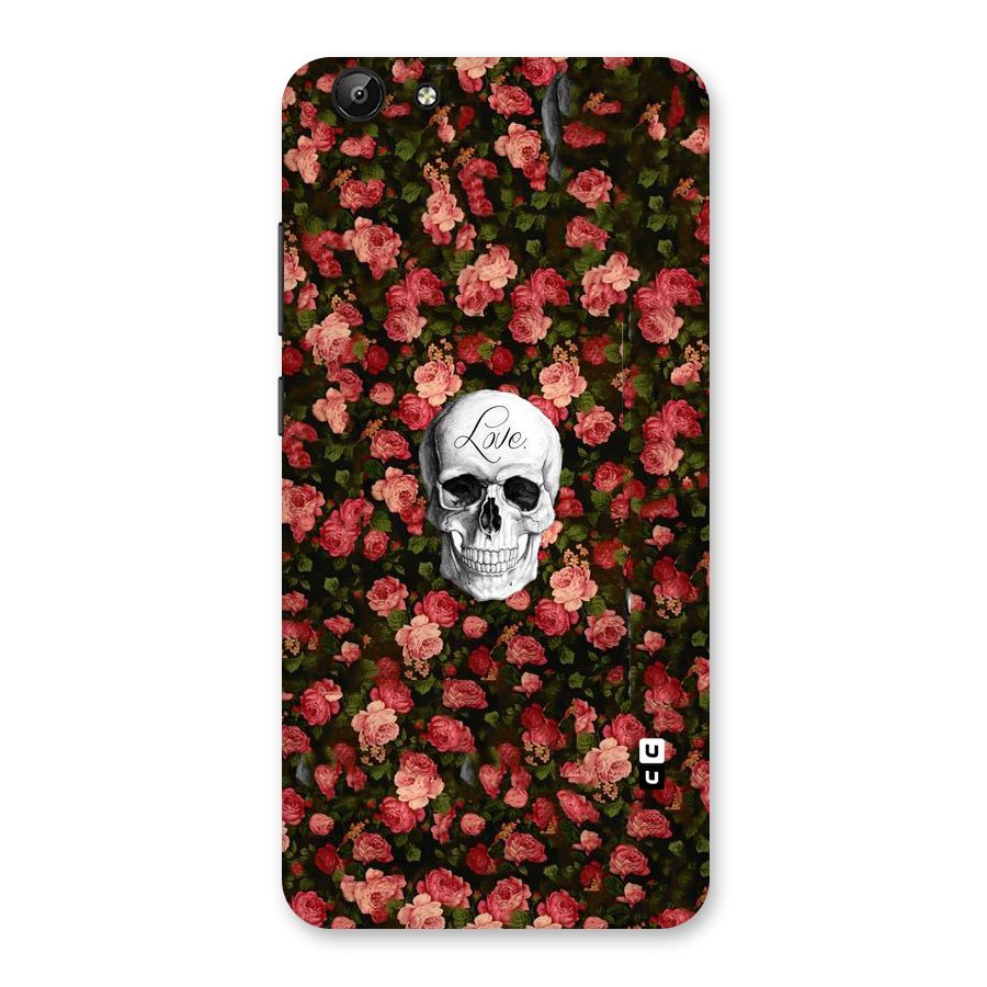 Floral Skull Love Back Case for Vivo Y69
