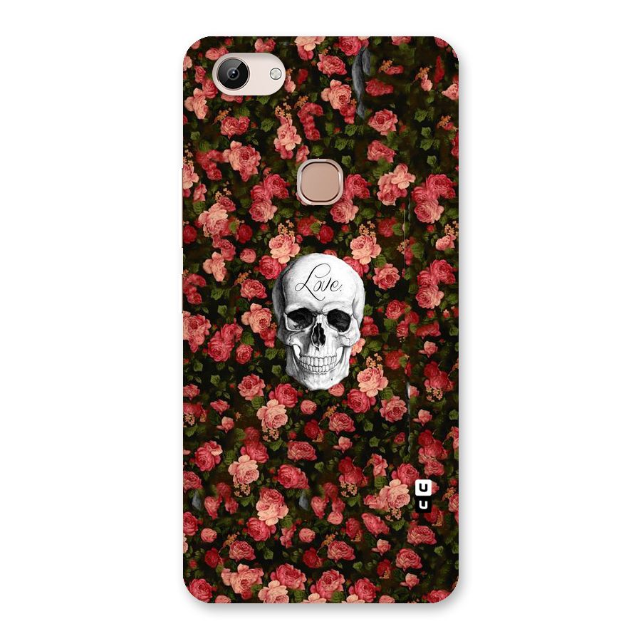 Floral Skull Love Back Case for Vivo Y83
