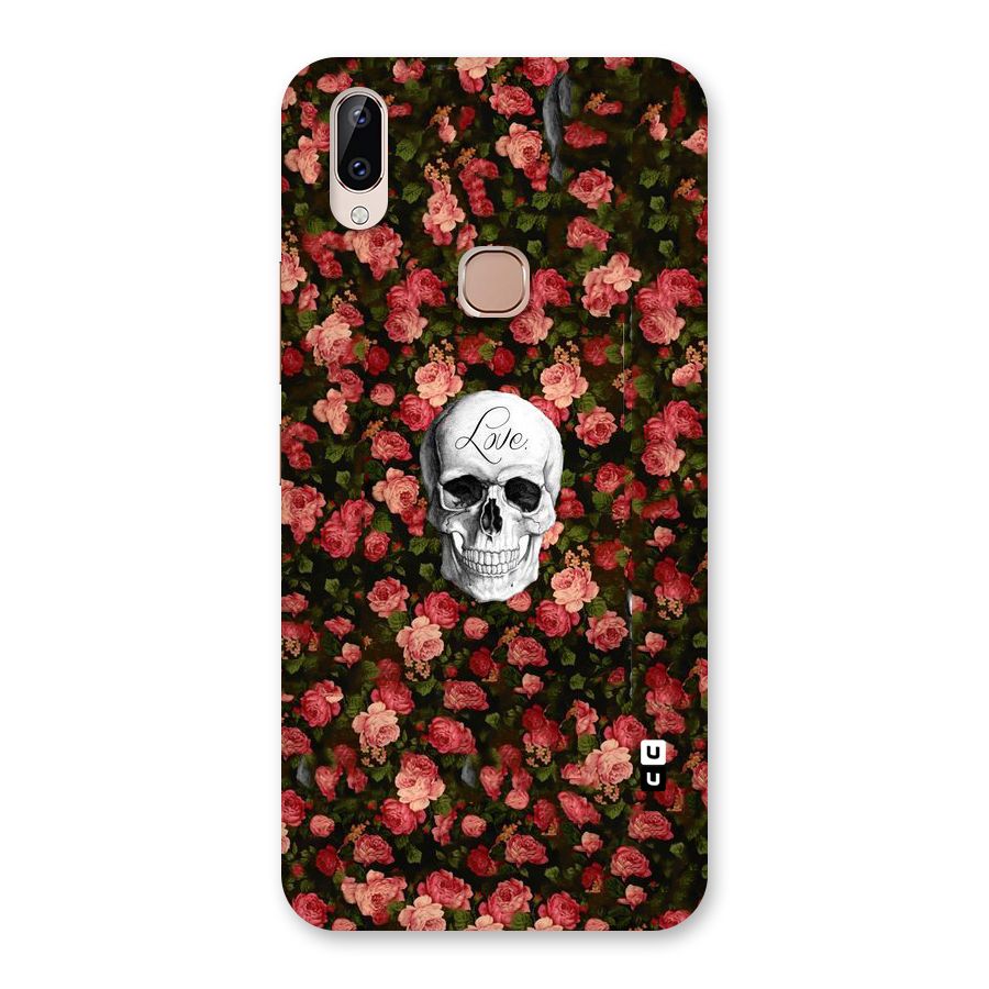 Floral Skull Love Back Case for Vivo Y83 Pro