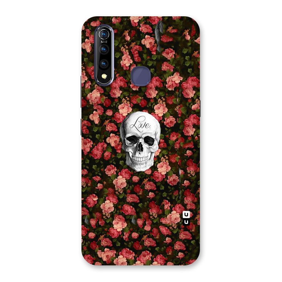 Floral Skull Love Back Case for Vivo Z1 Pro