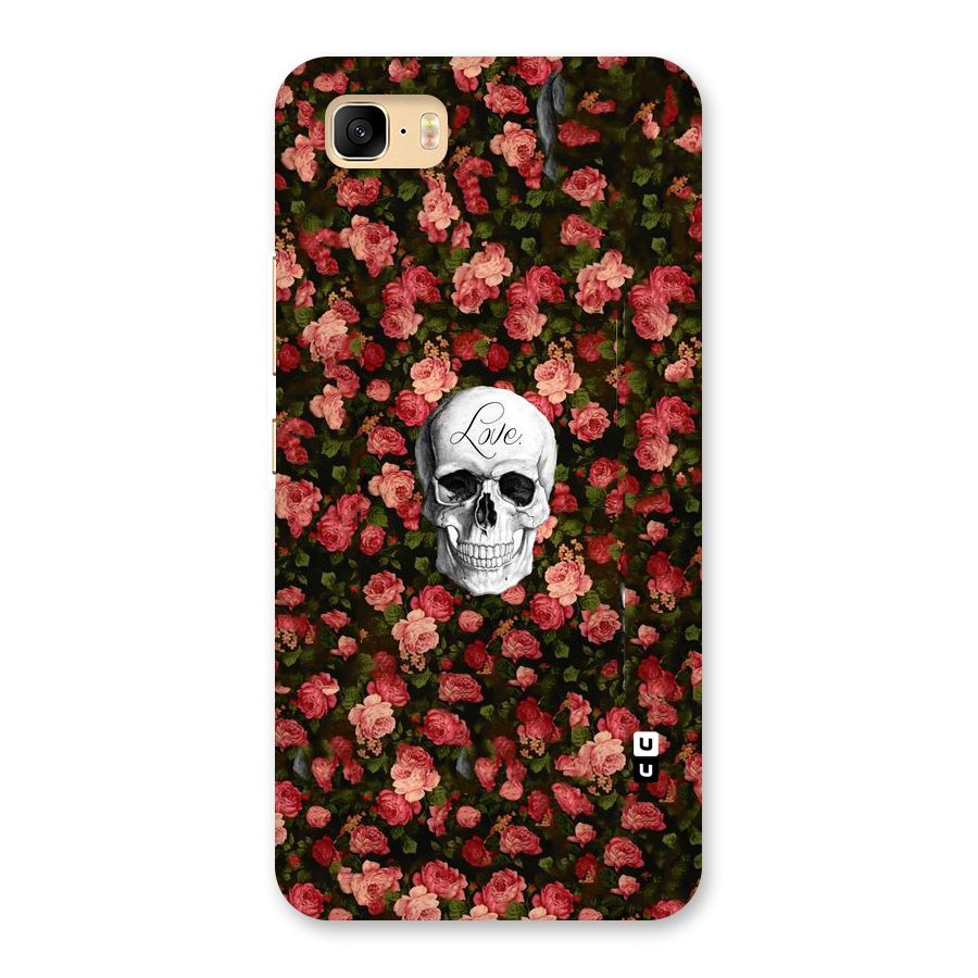 Floral Skull Love Back Case for Zenfone 3s Max