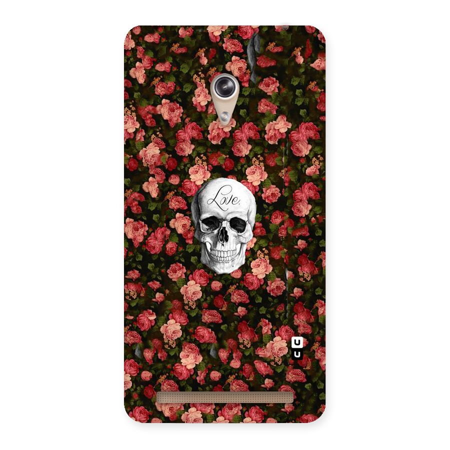 Floral Skull Love Back Case for Zenfone 6