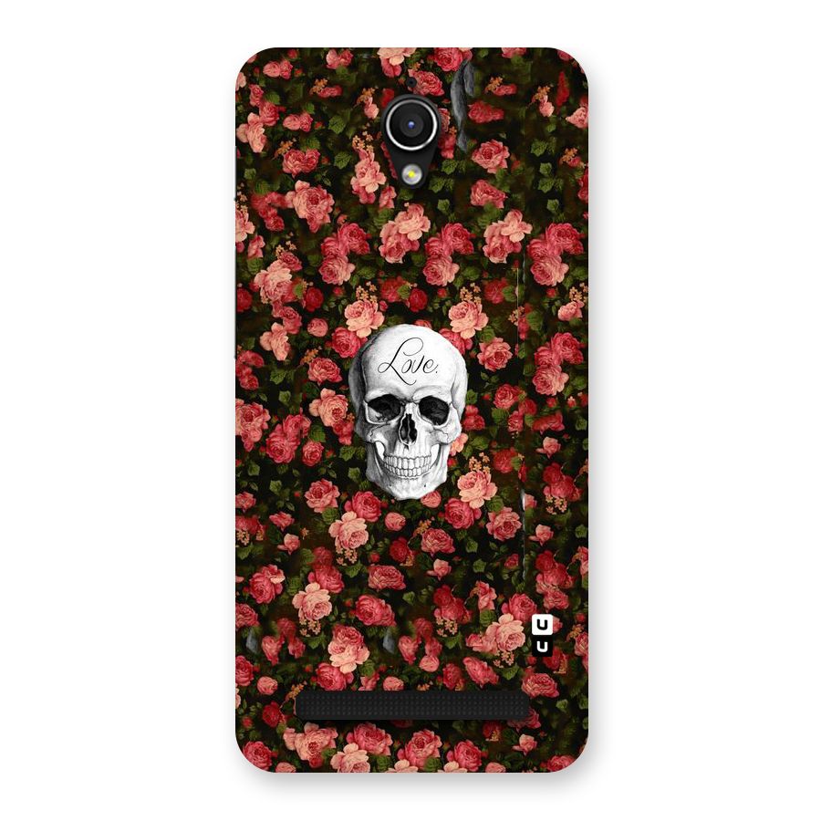 Floral Skull Love Back Case for Zenfone Go