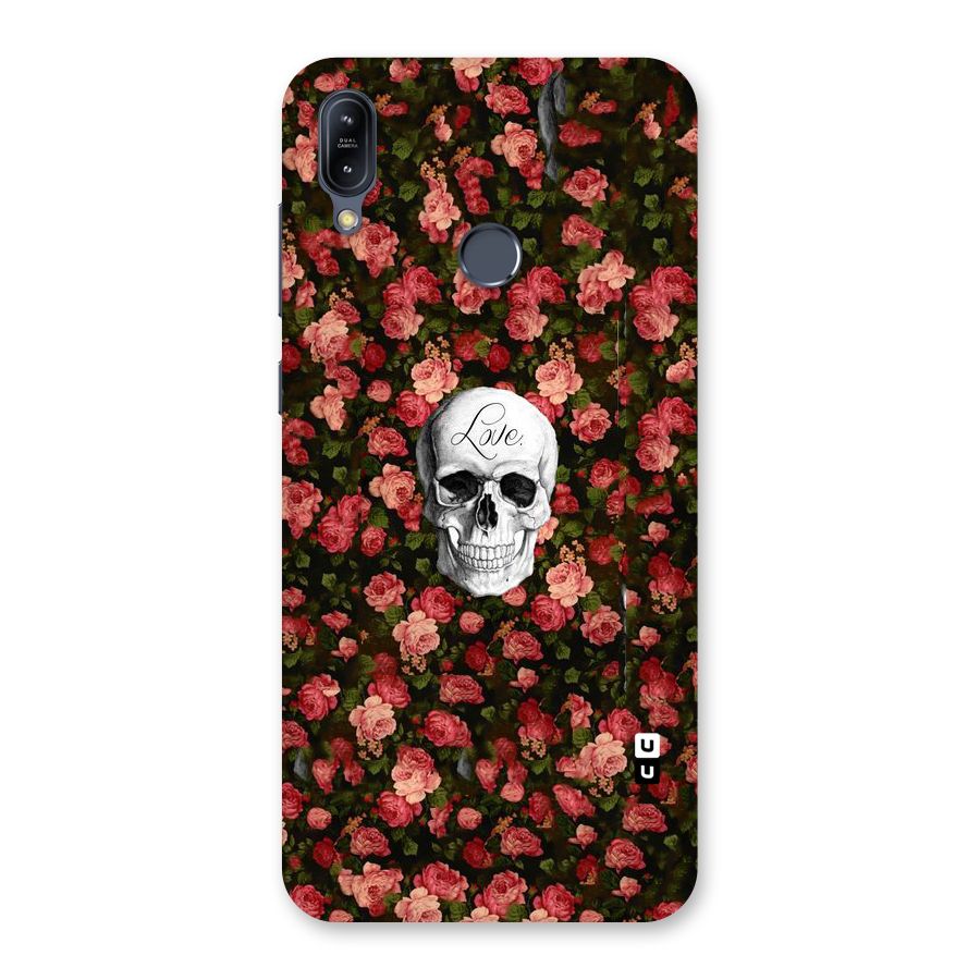 Floral Skull Love Back Case for Zenfone Max M2