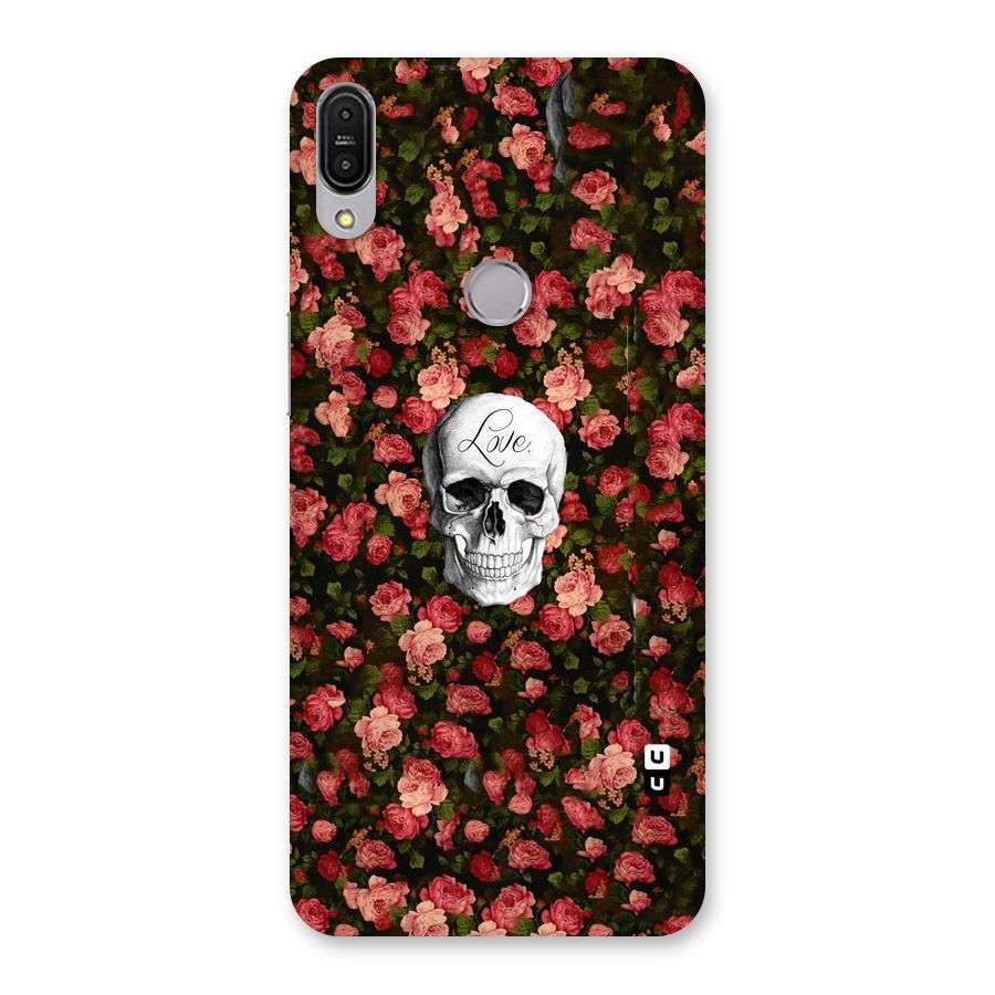 Floral Skull Love Back Case for Zenfone Max Pro M1