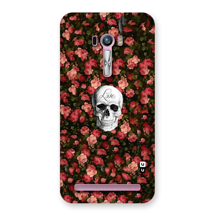 Floral Skull Love Back Case for Zenfone Selfie