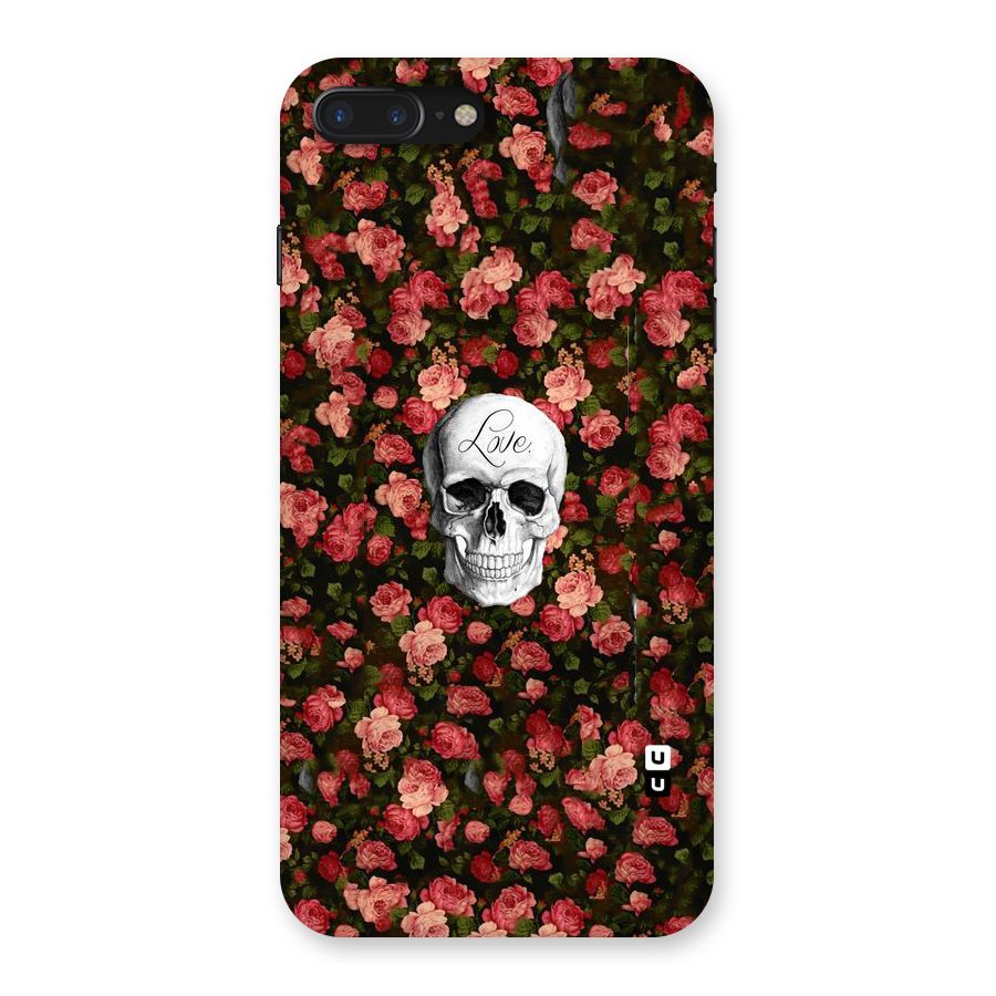 Floral Skull Love Back Case for iPhone 7 Plus