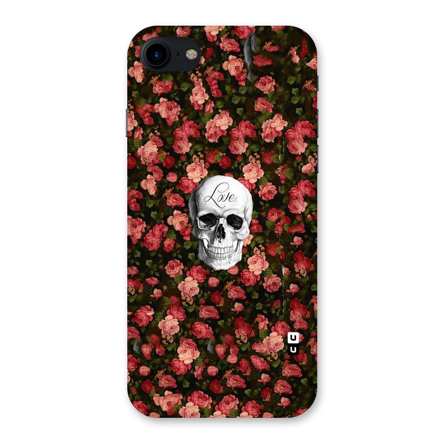 Floral Skull Love Back Case for iPhone SE 2020