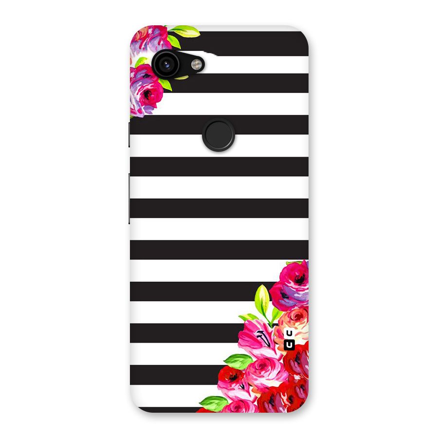 Floral Stripes Back Case for Google Pixel 3a