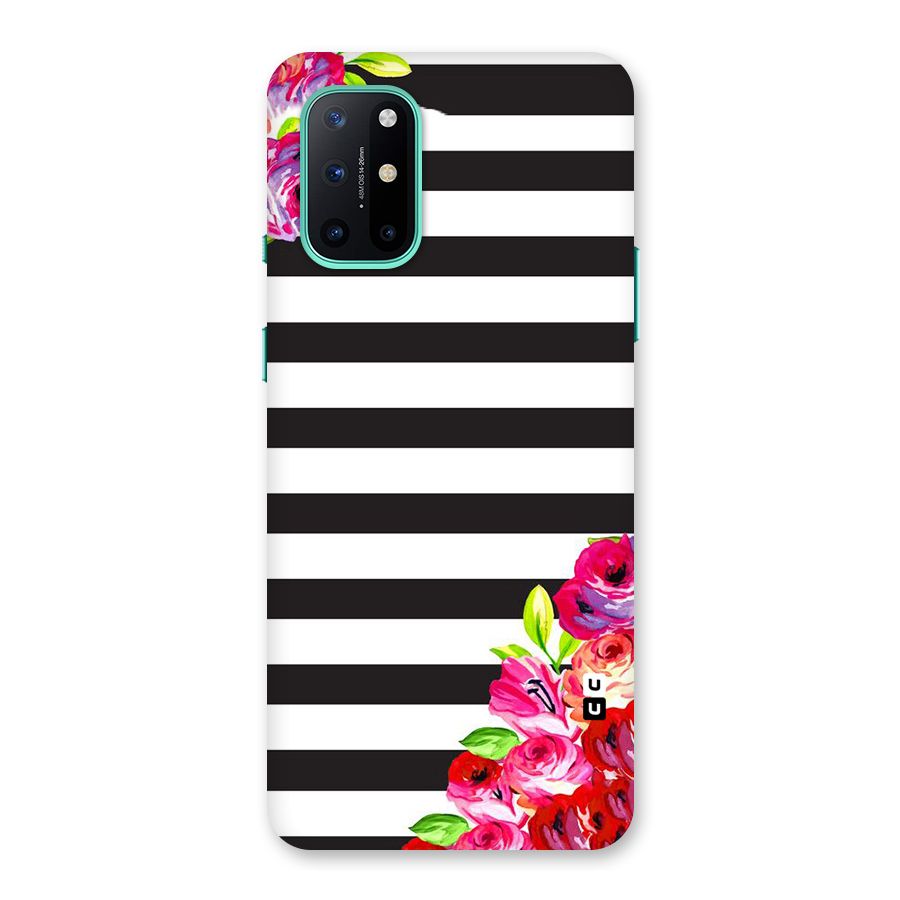 Floral Stripes Back Case for OnePlus 8T