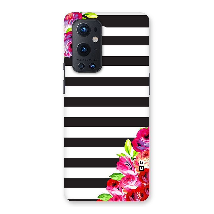 Floral Stripes Back Case for OnePlus 9 Pro