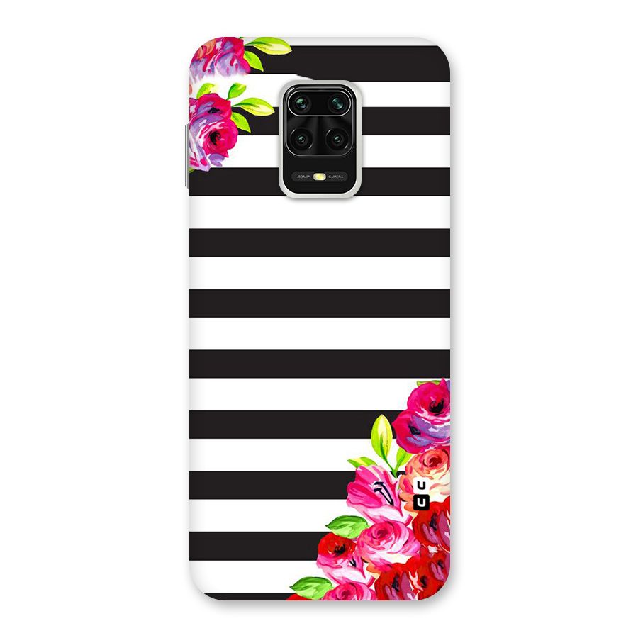 Floral Stripes Back Case for Poco M2 Pro