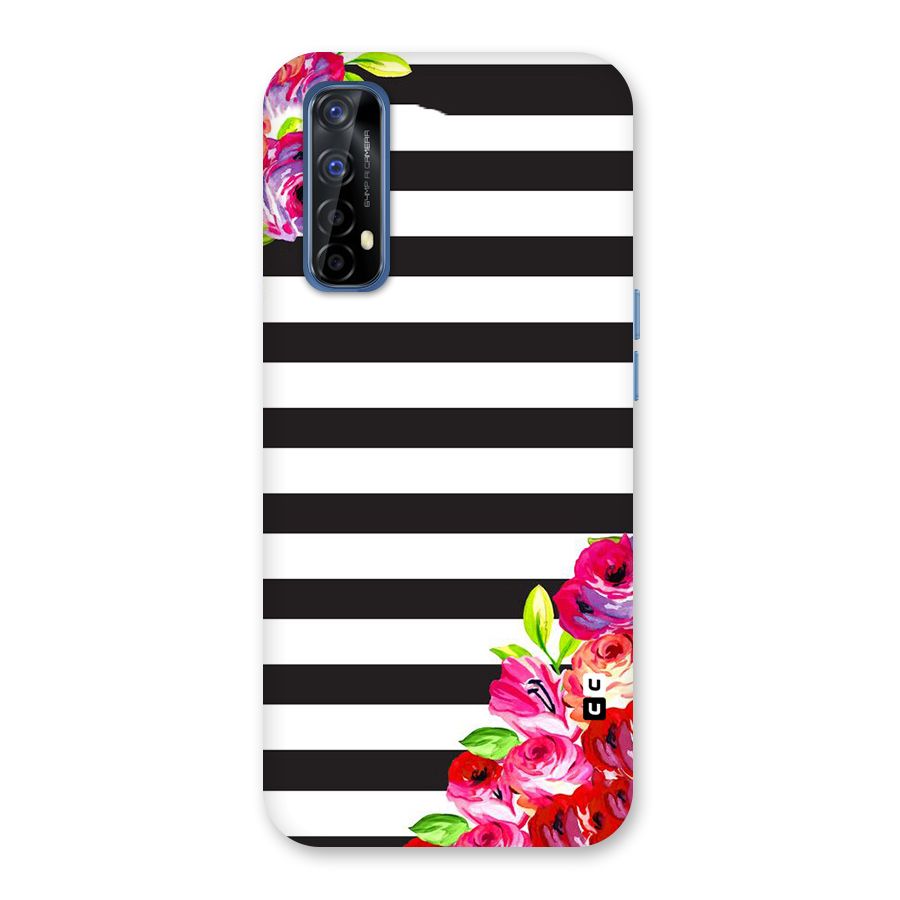 Floral Stripes Back Case for Realme Narzo 20 Pro