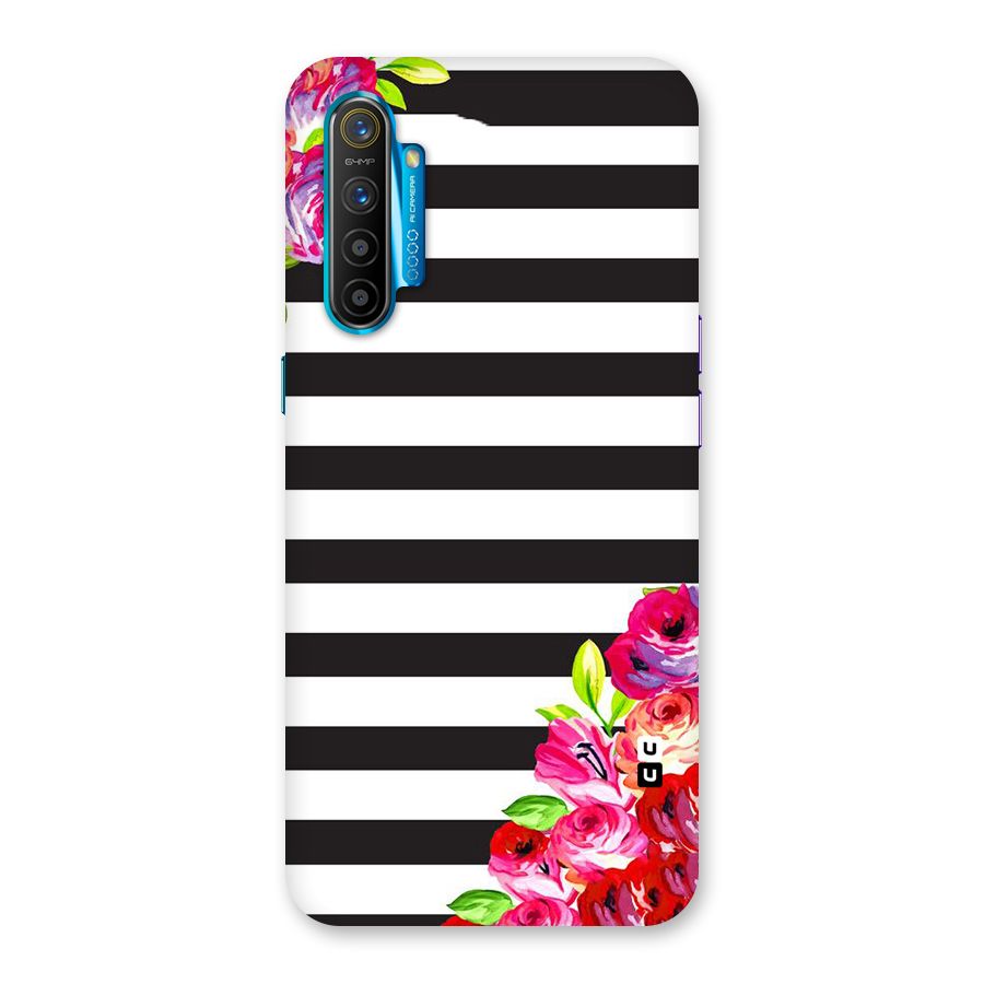 Floral Stripes Back Case for Realme XT