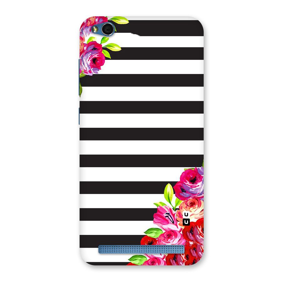 Floral Stripes Back Case for Redmi 5A