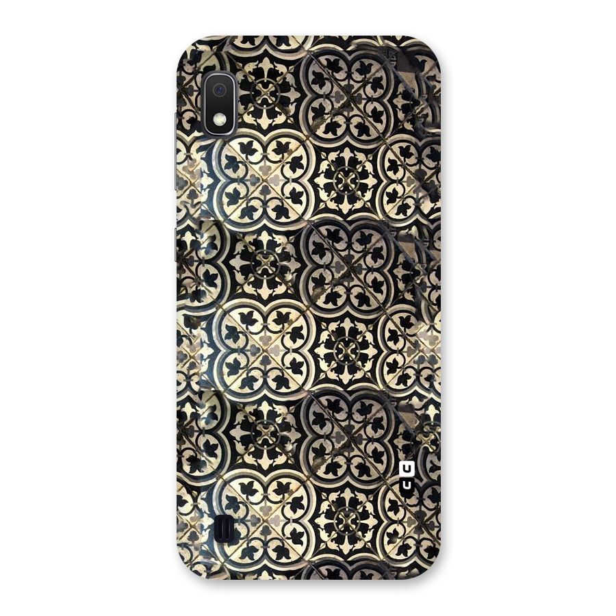 Floral Tile Back Case for Galaxy A10