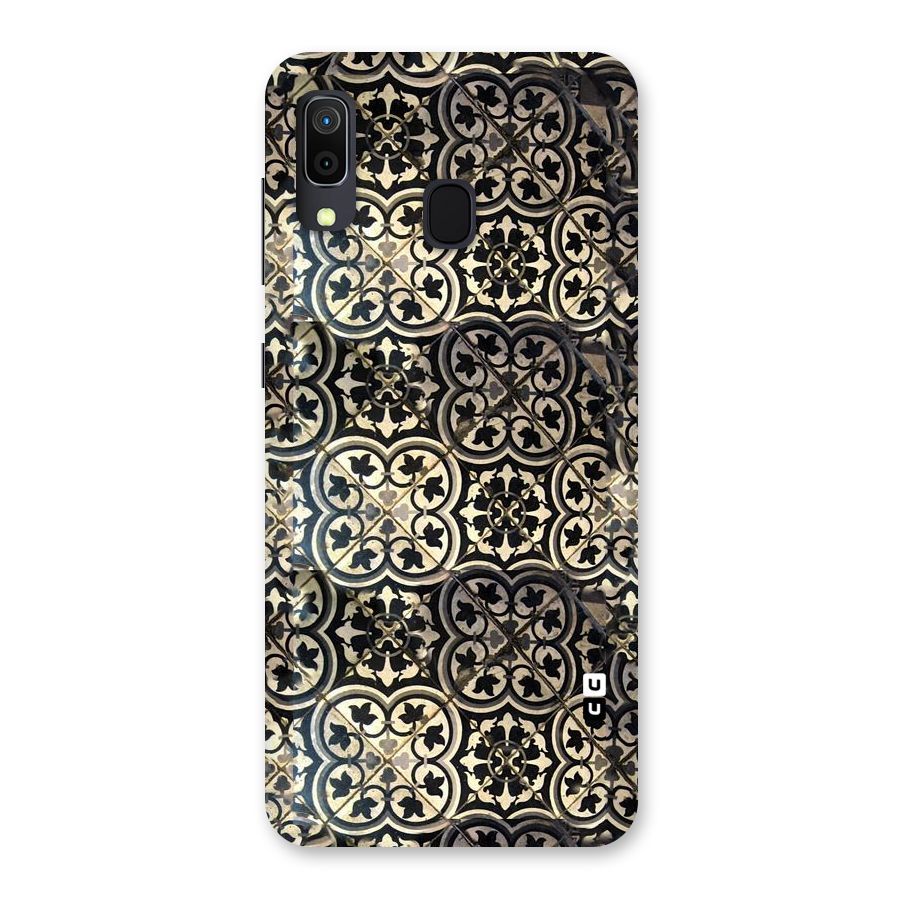 Floral Tile Back Case for Galaxy A30