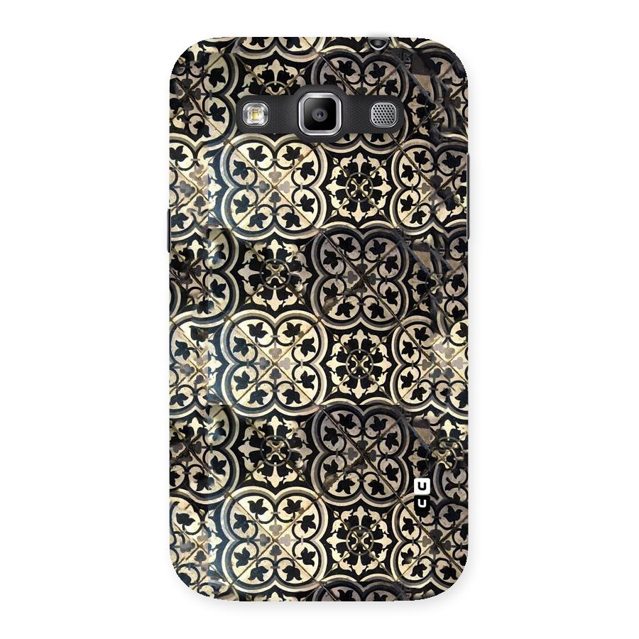 Floral Tile Back Case for Galaxy Grand Quattro