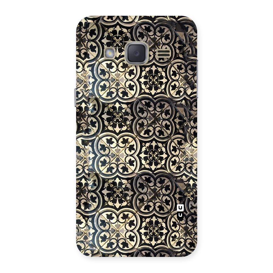 Floral Tile Back Case for Galaxy J2
