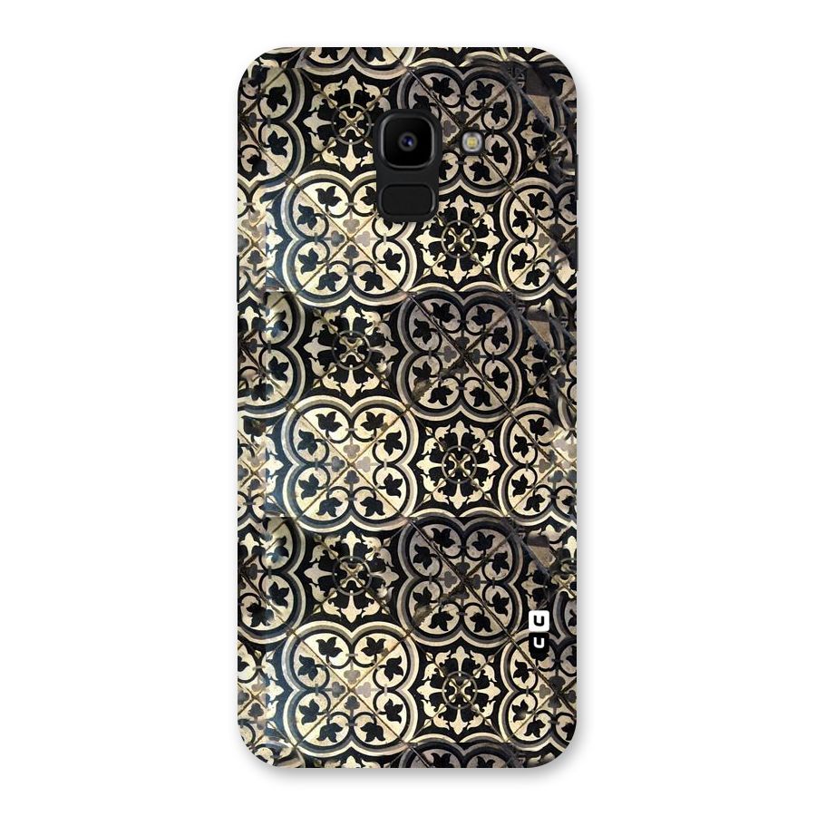 Floral Tile Back Case for Galaxy J6