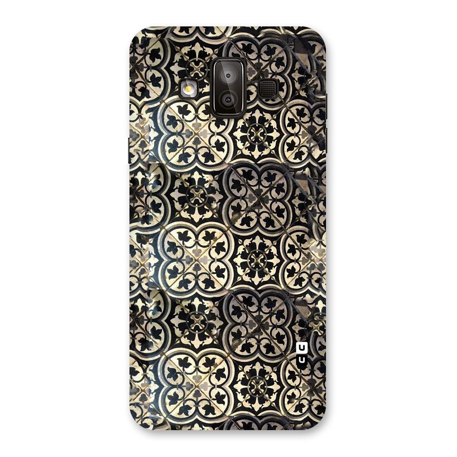Floral Tile Back Case for Galaxy J7 Duo