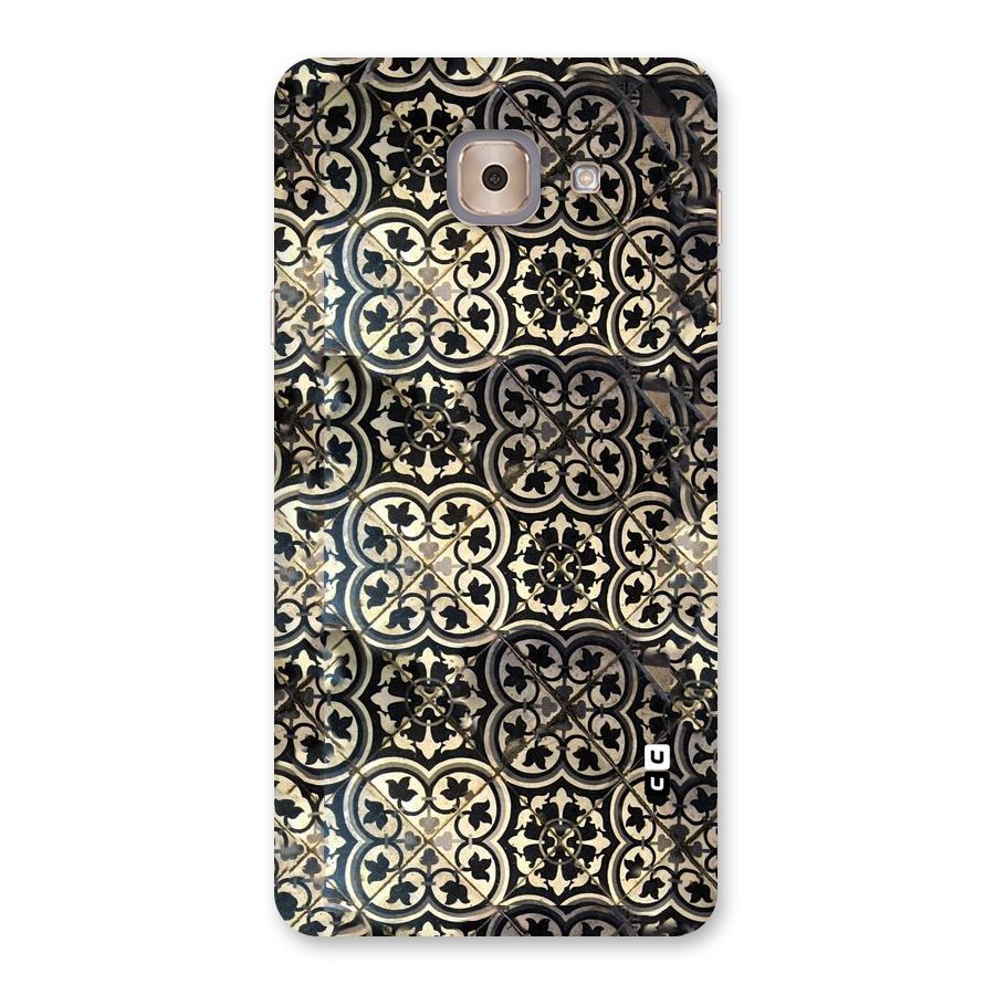 Floral Tile Back Case for Galaxy J7 Max