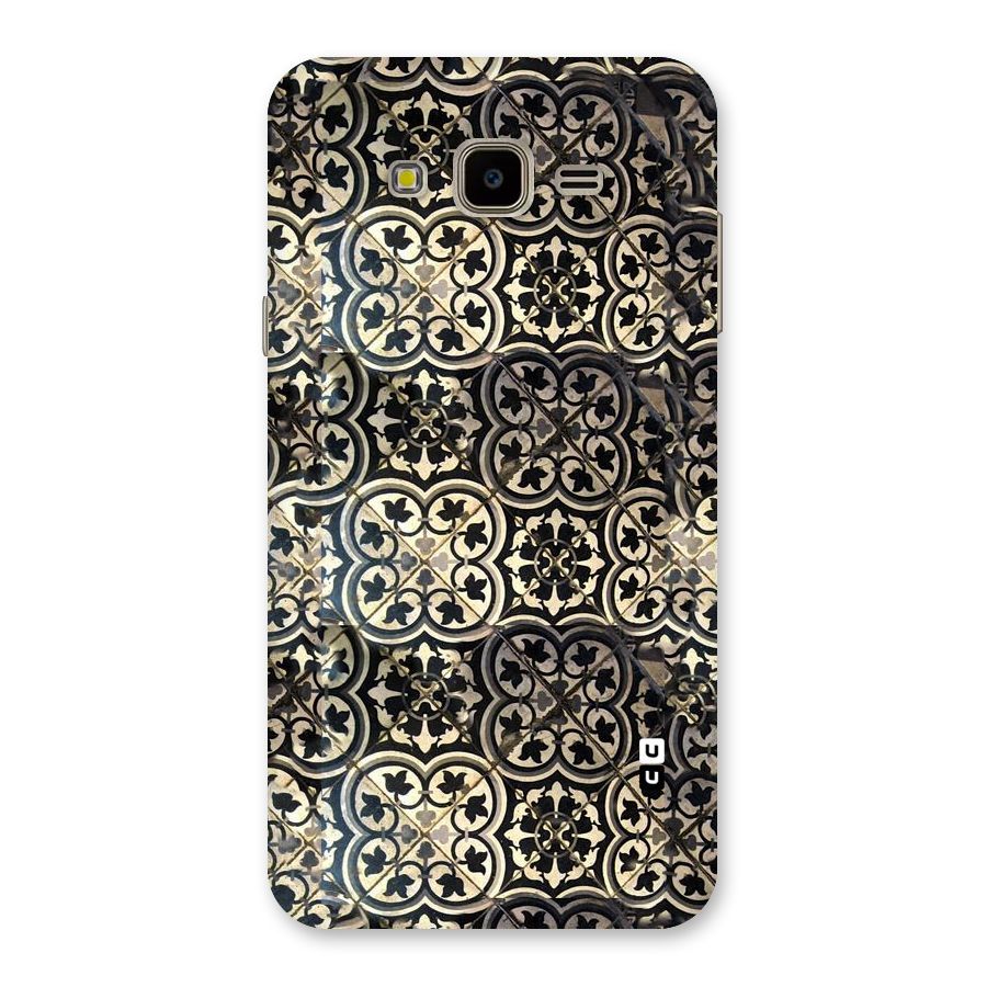 Floral Tile Back Case for Galaxy J7 Nxt