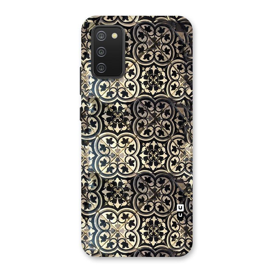 Floral Tile Back Case for Galaxy M02s