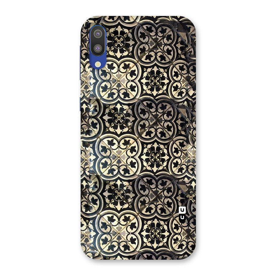Floral Tile Back Case for Galaxy M10
