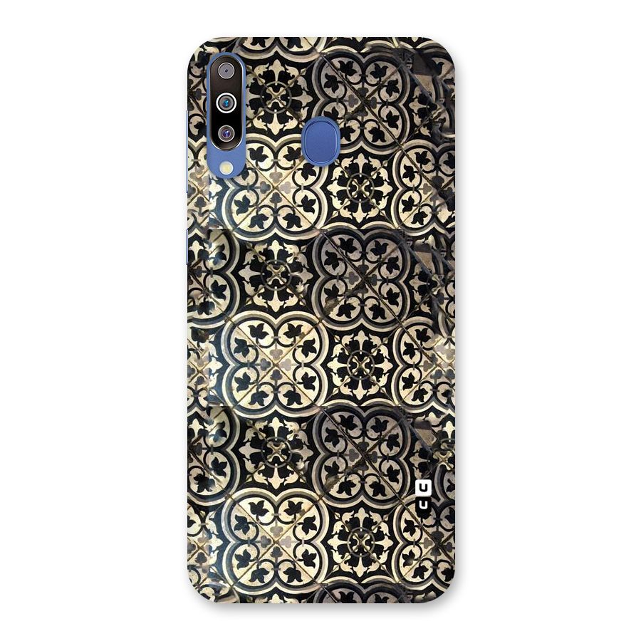 Floral Tile Back Case for Galaxy M30