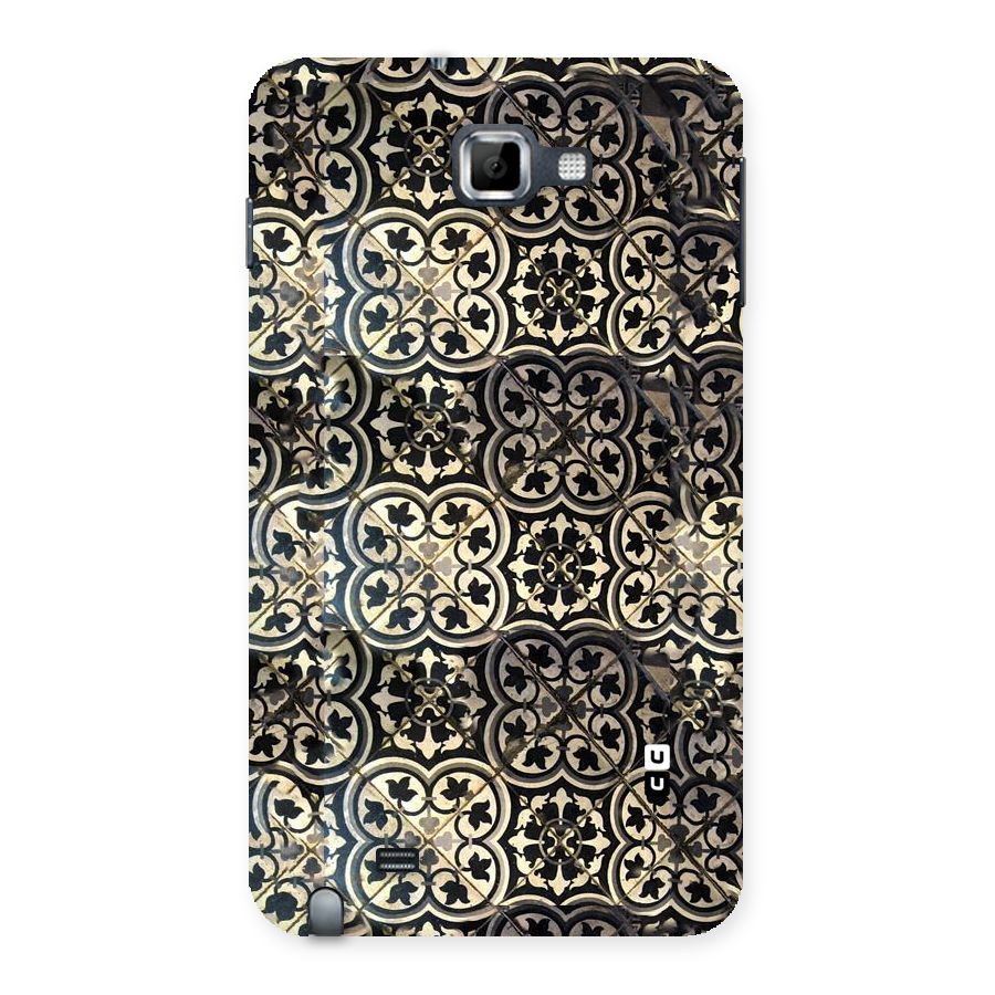 Floral Tile Back Case for Galaxy Note
