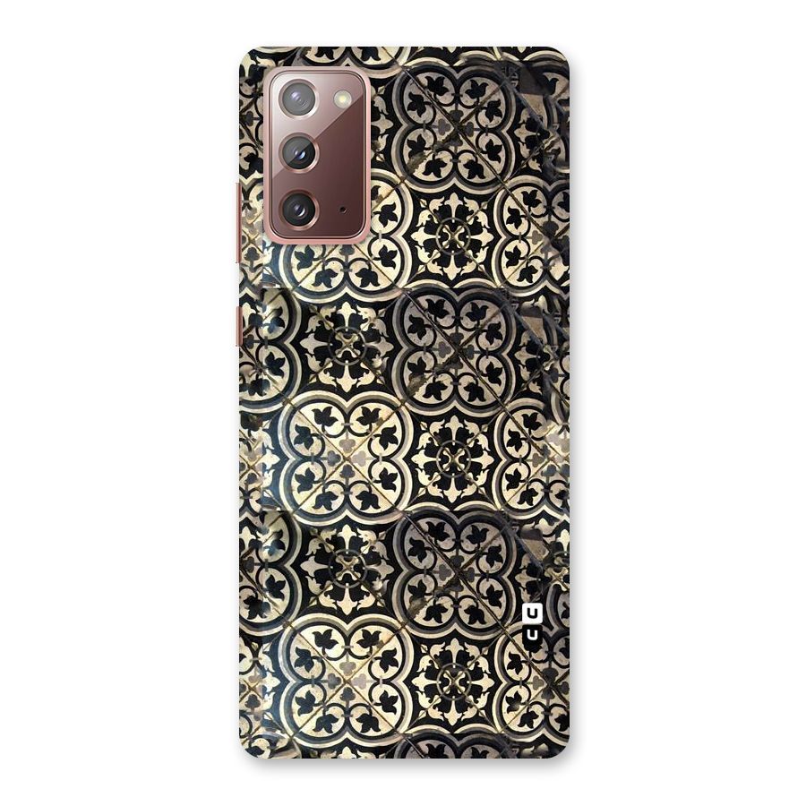 Floral Tile Back Case for Galaxy Note 20