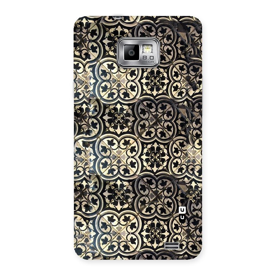 Floral Tile Back Case for Galaxy S2