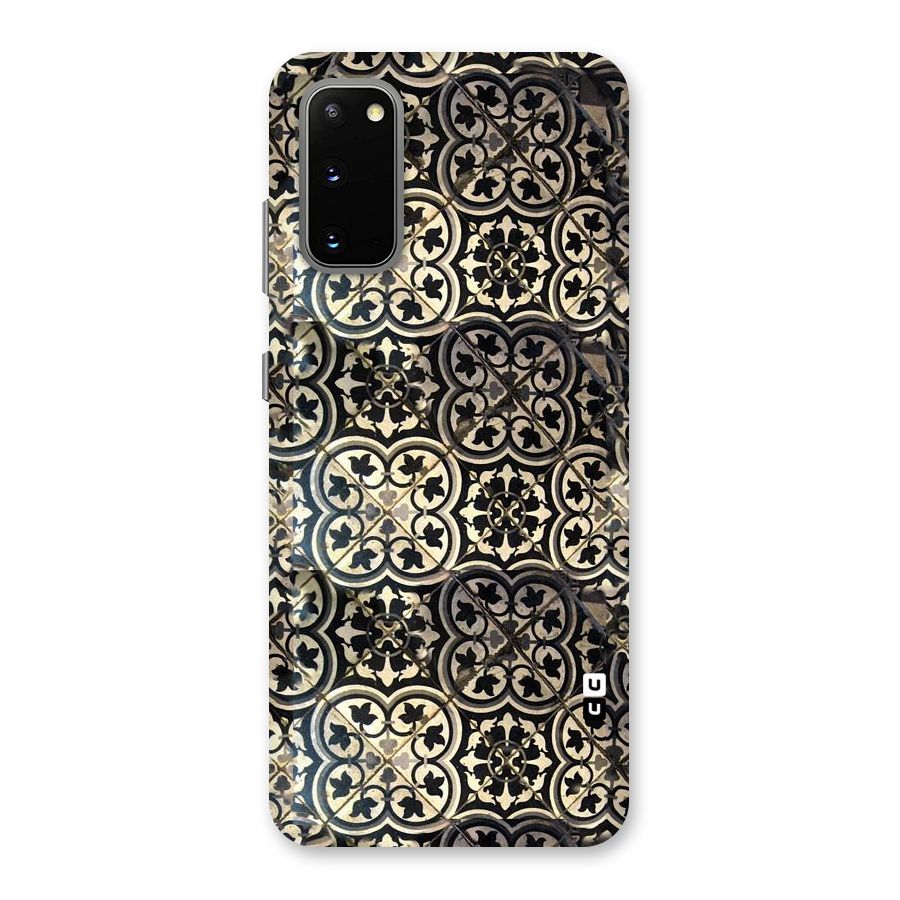 Floral Tile Back Case for Galaxy S20
