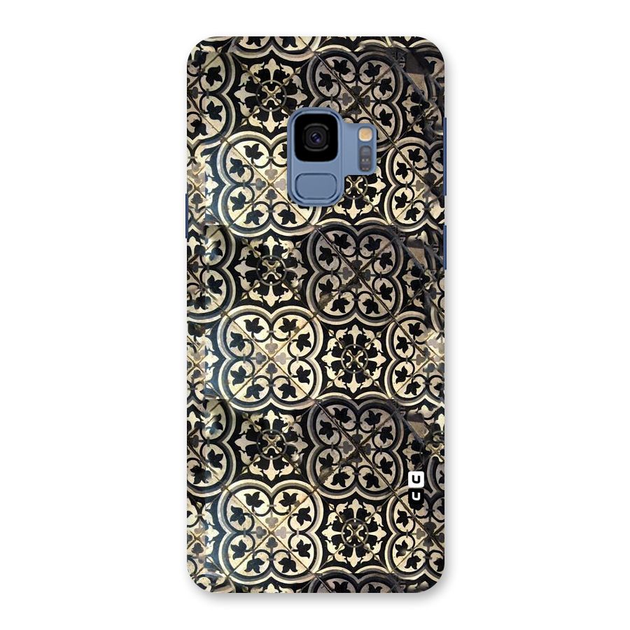 Floral Tile Back Case for Galaxy S9