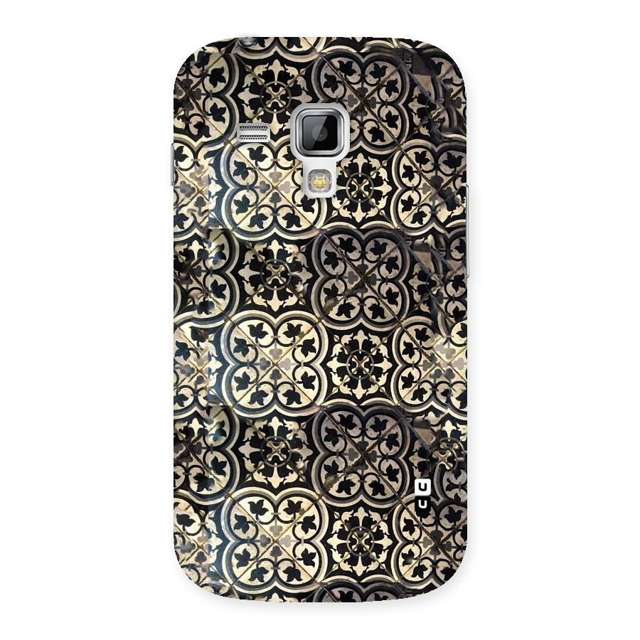 Floral Tile Back Case for Galaxy S Duos