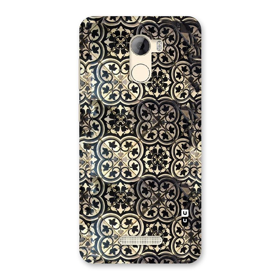 Floral Tile Back Case for Gionee A1 LIte