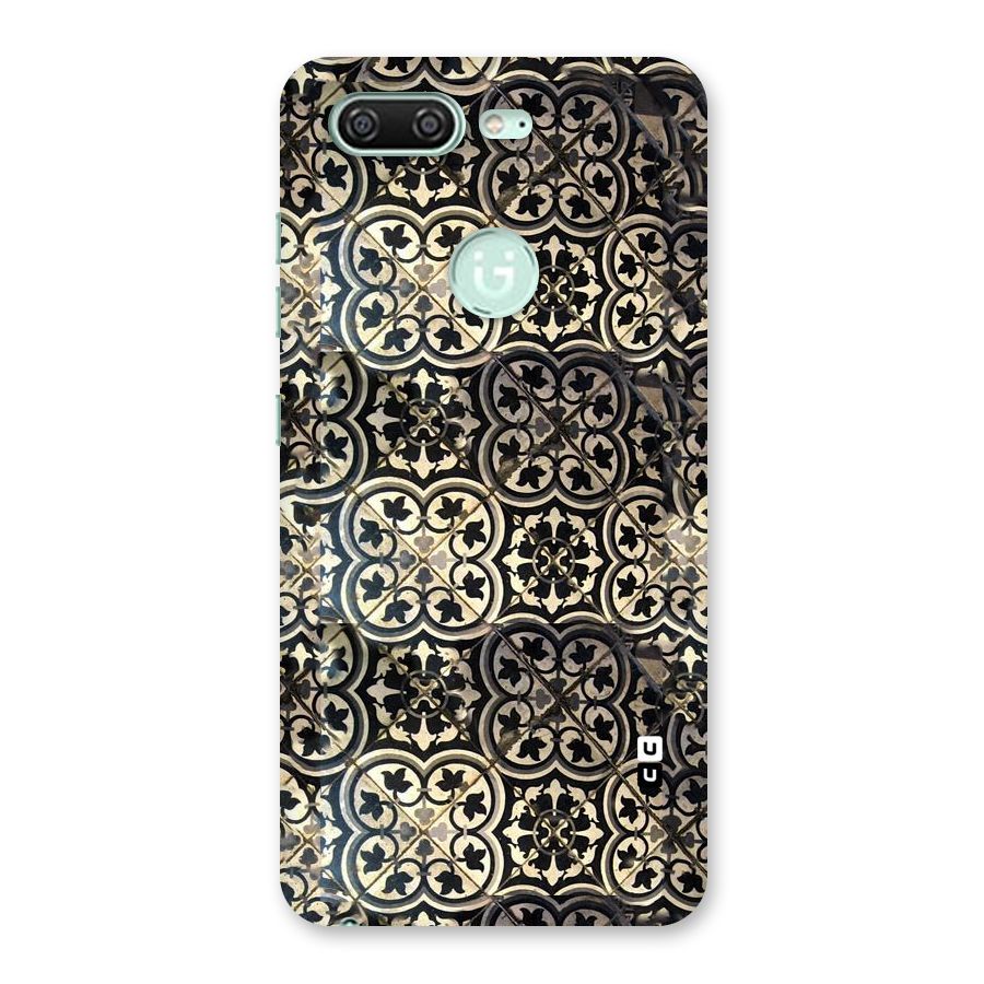 Floral Tile Back Case for Gionee S10